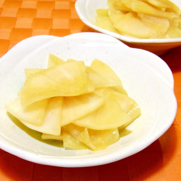 大根のパリパリ☆めんつゆ酢漬け